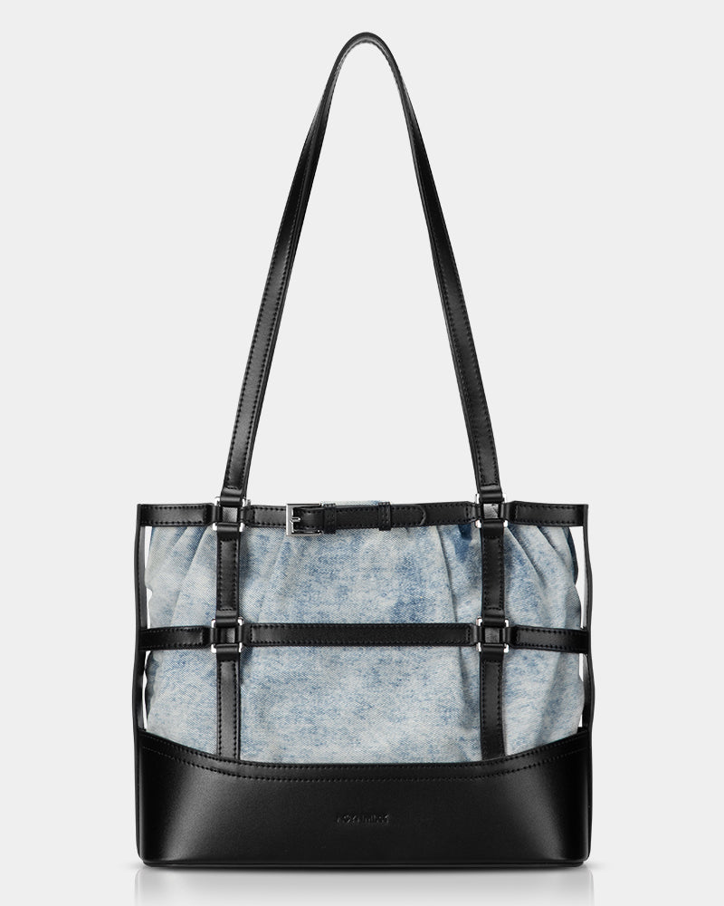 Bustle Tote Bag Blue