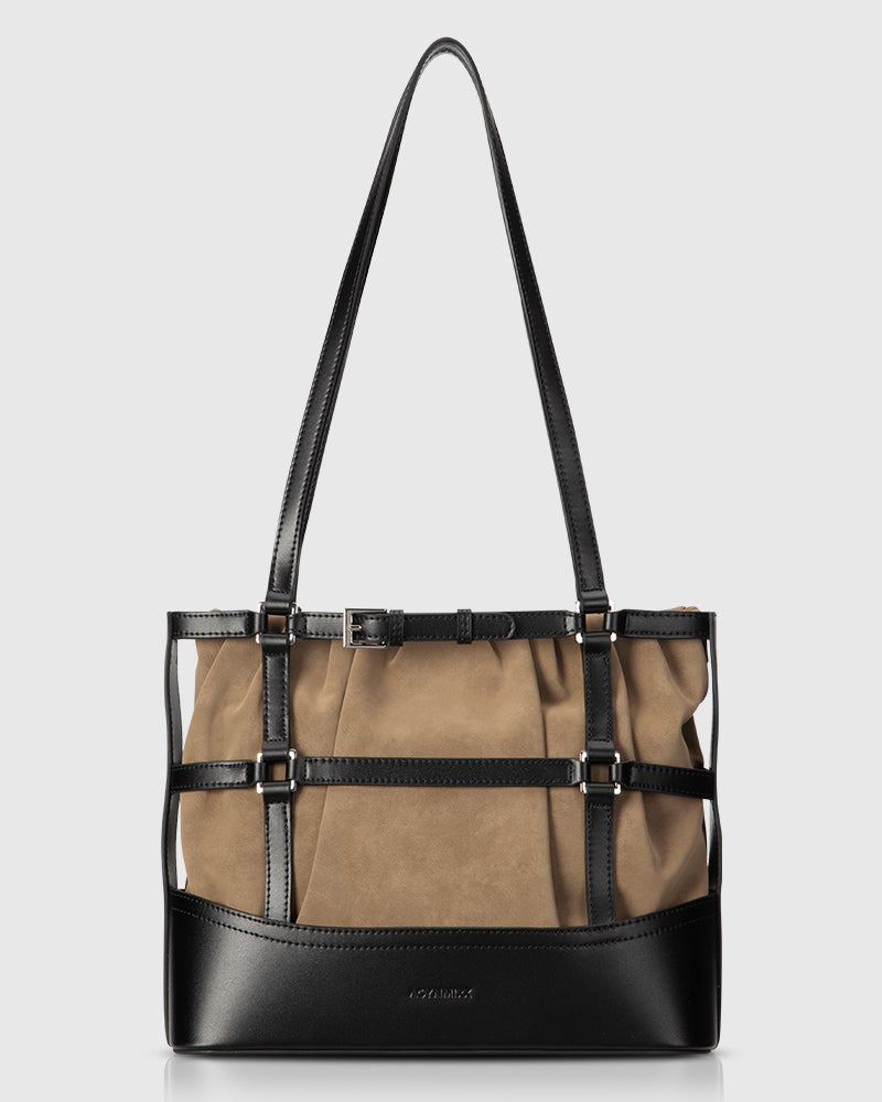 Bustle Tote Bag, Two Styles