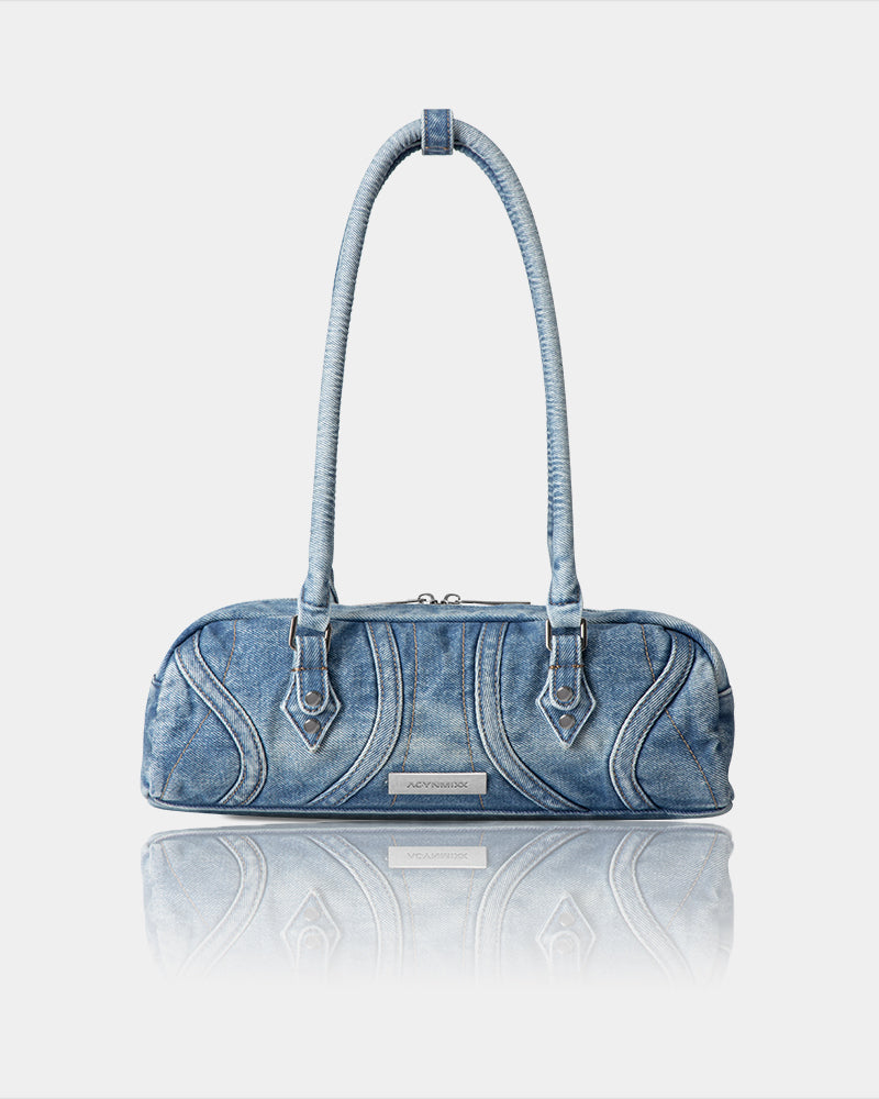Binding Shoulderbag Denim
