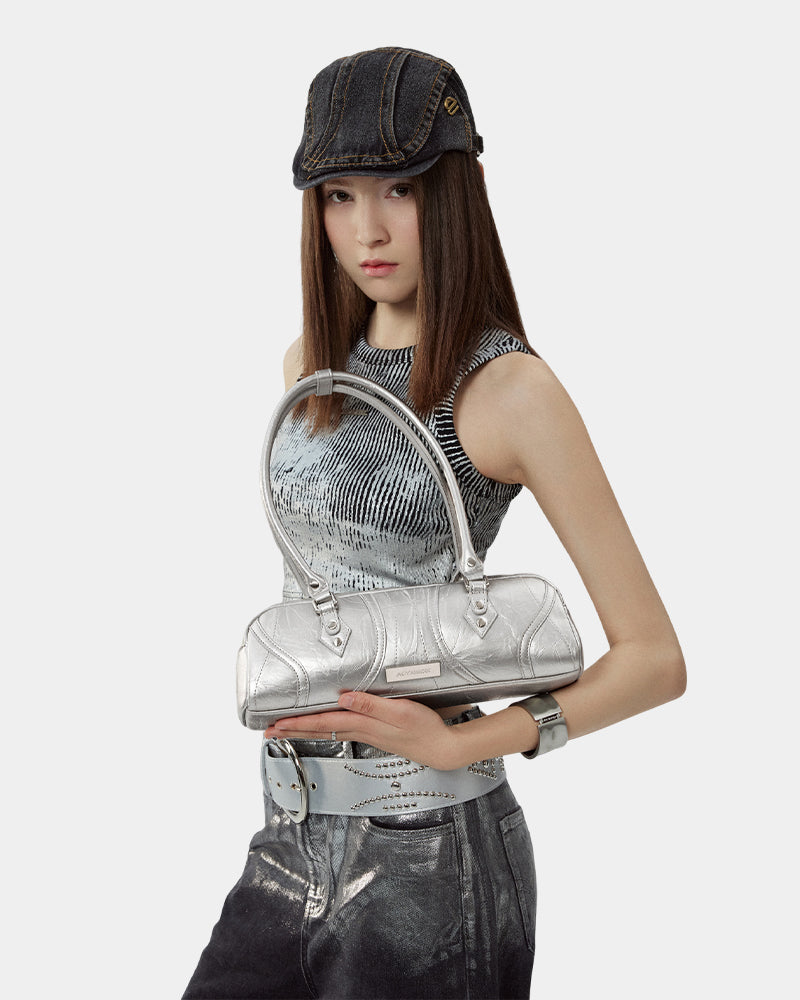 Binding Shoulderbag Silver