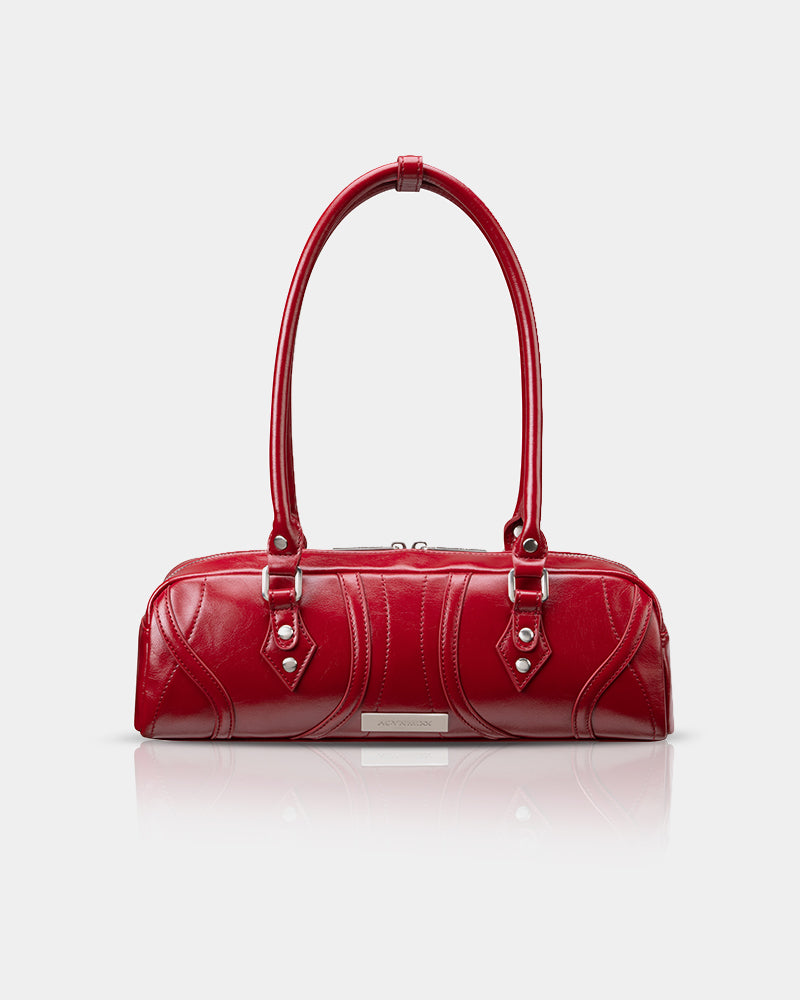 Binding Shoulder Bag Red