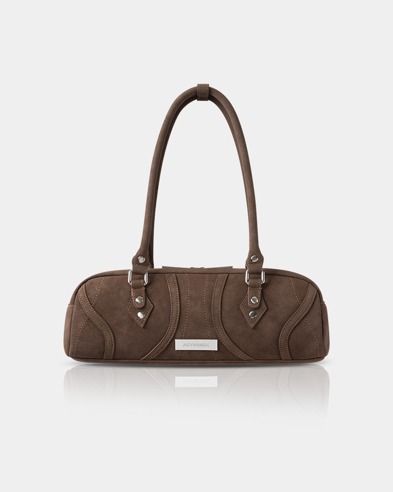 Binding Shoulder Bag Brown
