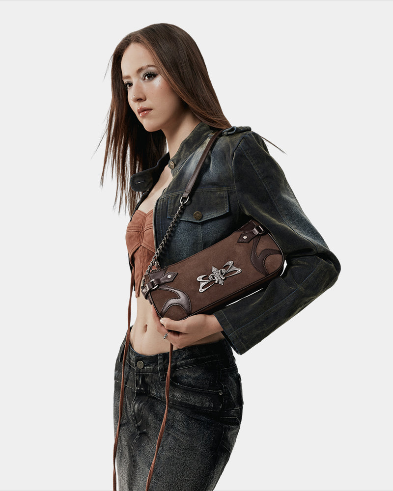 Binding Shoulder Bag