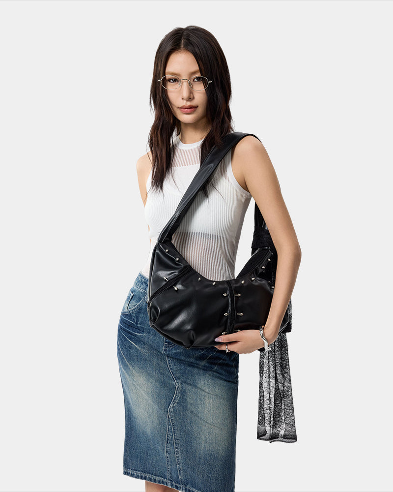 Pure Land Habo Shoulder Bag Black