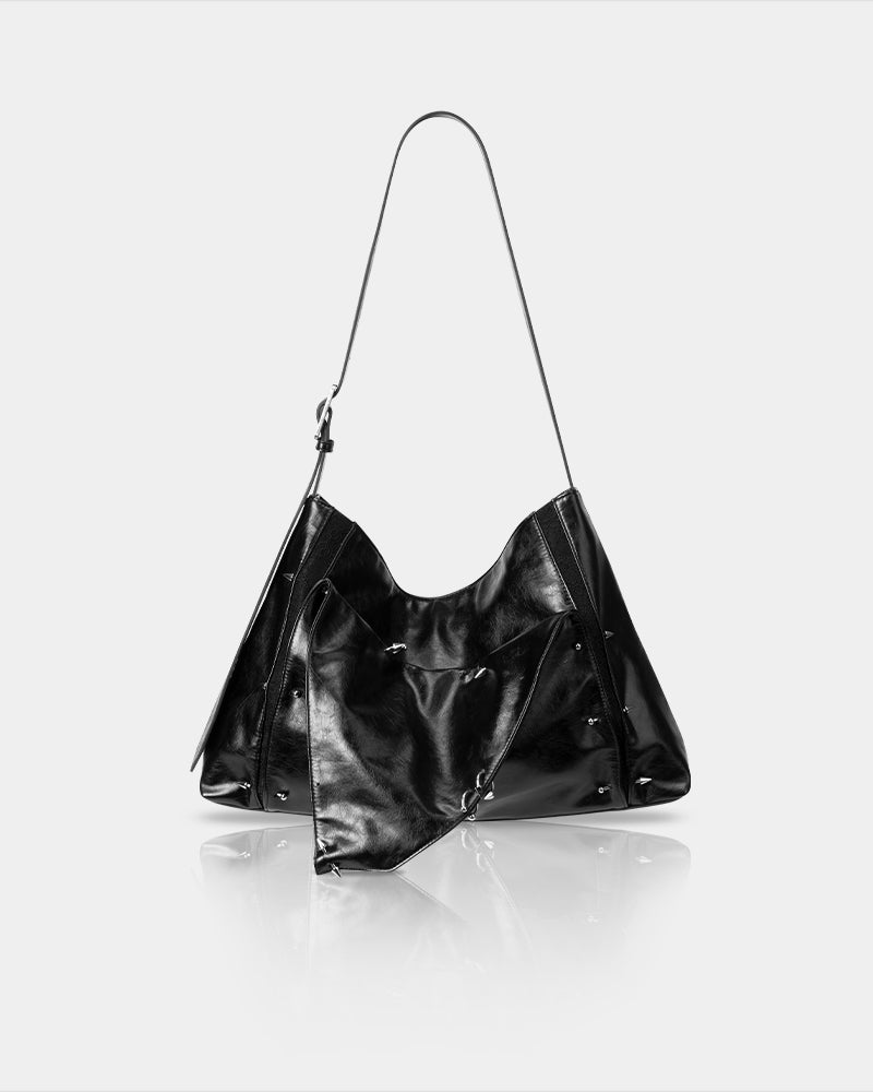 Pure Land Black Shoulder Bag