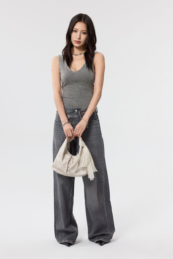 Pure Land Shoulder Bag Hand Carry Apricot