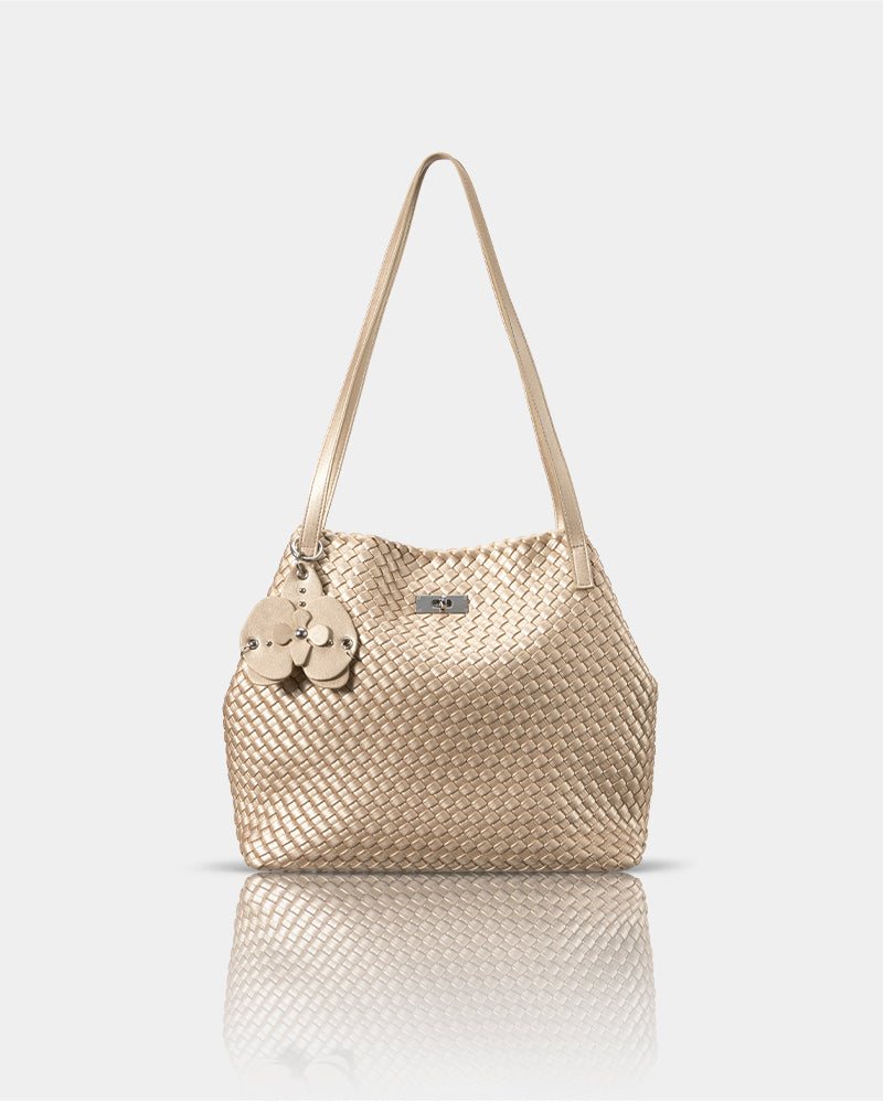 Decode Romance Woven Tote Bag Middle