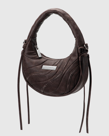 Binding HandBag Brown