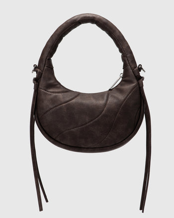 Binding HandBag Brown