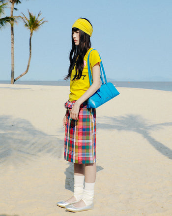 Binding 2.0 Wavy Baguette Shoulder Bag