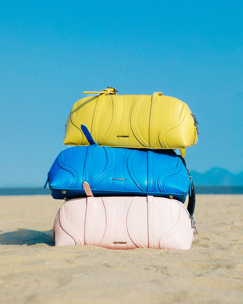 Binding 2.0 Wavy Baguette Shoulder Bag