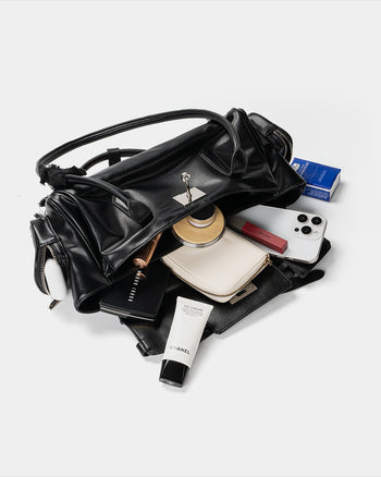 Wandering Poet Biker Bag Black