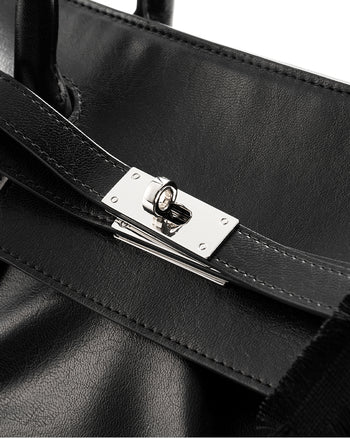 Wandering Poet Biker Bag Black