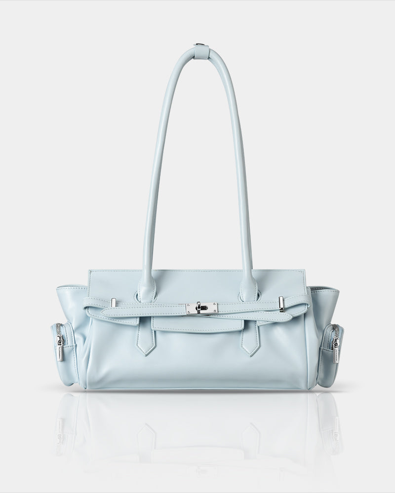 Wandering Poet Biker Bag Blue