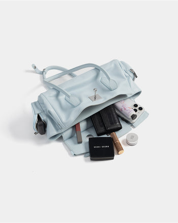 Wandering Poet Biker Bag Blue