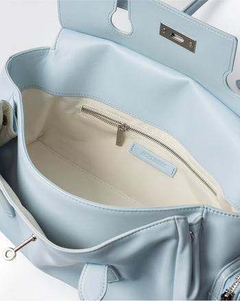 Wandering Poet Biker Bag Blue