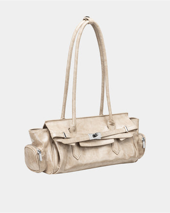 Wandering Poet Biker Bag Khaki