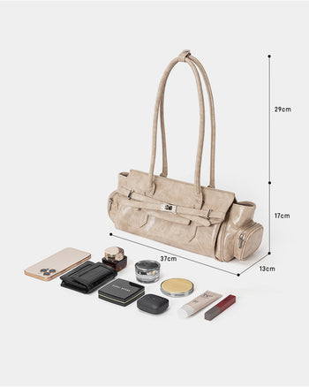 Wandering Poet Biker Bag Khaki