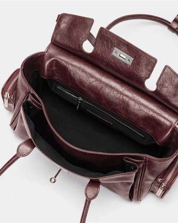 Wandering Poet Biker Bag Wine
