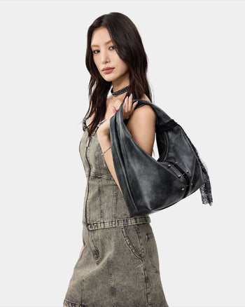Pure Land Shoulder Bag Black