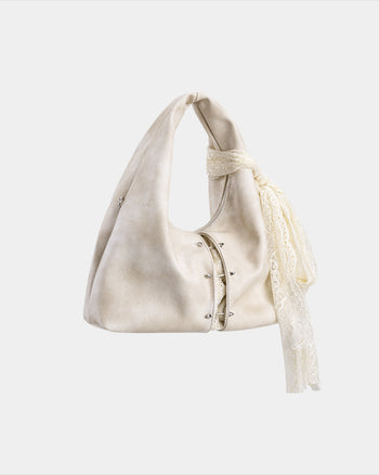 Pure Land Shoulder Bag Hand Carry Apricot