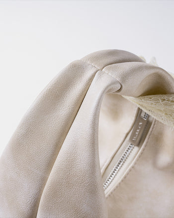 Pure Land Shoulder Bag Hand Carry Apricot