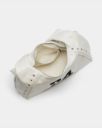 Pure Land Knight Knot Bag White