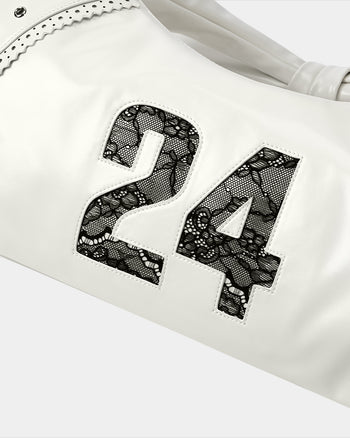 Pure Land Knight Knot Bag White