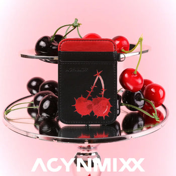 Edgy Cherry Magnetic Card Pocket