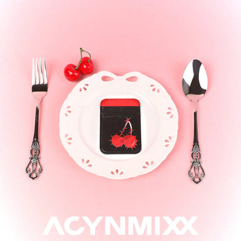 Edgy Cherry Magnetic Card Pocket