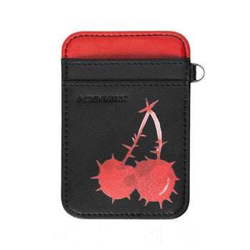 Edgy Cherry Magnetic Card Pocket