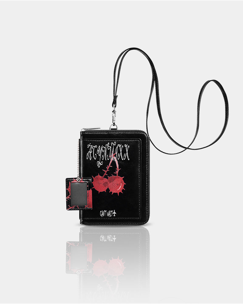 Edgy Cherry Passport Holder | acynmixx