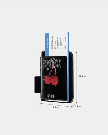 Edgy Cherry Passport Holder